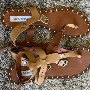 Also gladiator sandals size 10